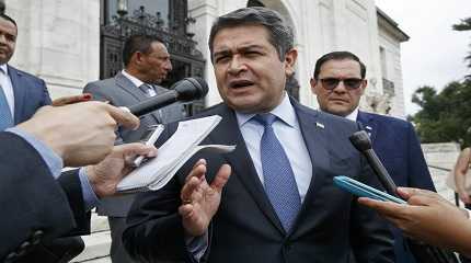 Honduran President Juan Orlando Hernandez