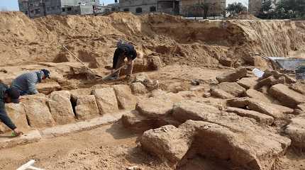 Roman cemetery in Gaza