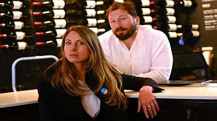 Tatiana Fokina and her husband Yevgeny Chichvarkin