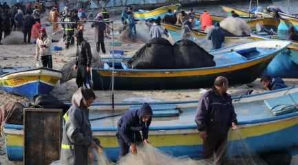 Gaza fishing boat