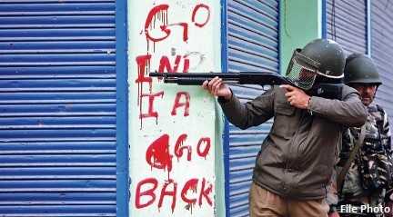  Indian Security forces in Kashmir