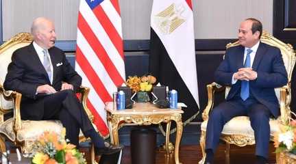 Abdel Fattah el-Sisi n Joe Biden