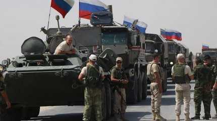 Russian military vehicles