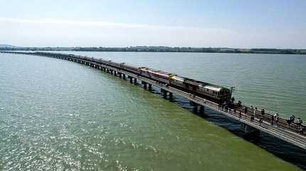 Thailand's floating train