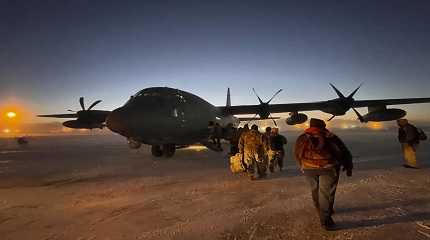 Helpers in the Alaska National Guard's Operation