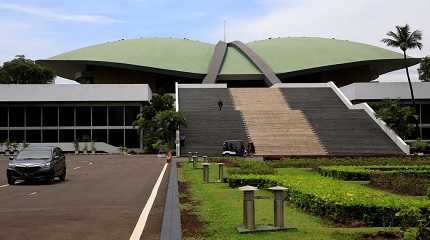 Indonesia's Parliament building in Jakarta