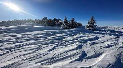 heavy snowfall in Regent