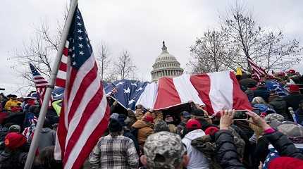 supporters of U.S. President Donald Trump