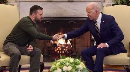 Joe Biden n Volodymyr Zelenskyy