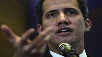 Opposition leader Juan Guaido