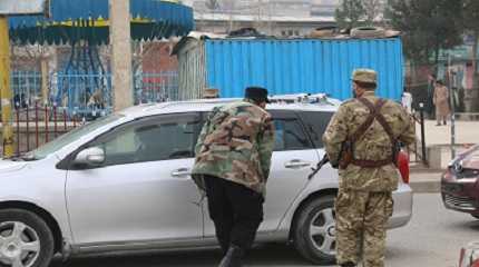 Afghan police..