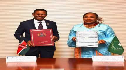 Kenya has become the first African State to sign AACC statute