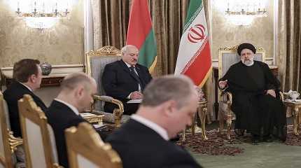 Alexander Lukashenko and Ebrahim Raisi