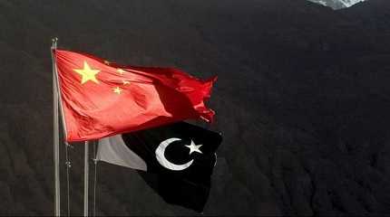 China and Pakistan flags