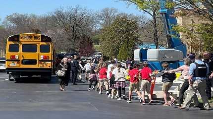 Christian school in Nashville Woodmont Baptist Church after a deadly shooting