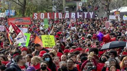 teachers begin 3-day strike