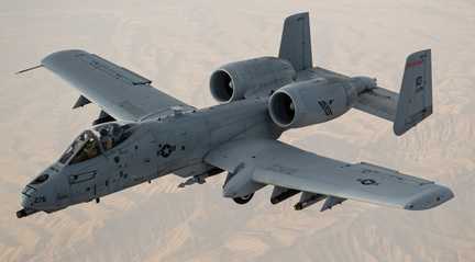 A-10 attack aircraft