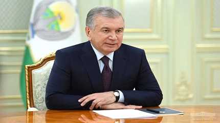 Uzbekistan President Shavkat Mirziyoyev