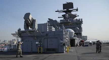 flight deck of the USS America LHA 6 