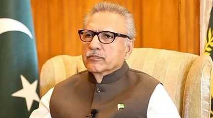 Pakistan President Arif Alvi