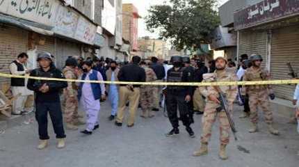 clearance operation at a military in Pakistan