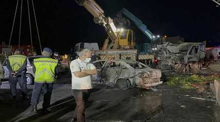 vehicle crash in Turkey