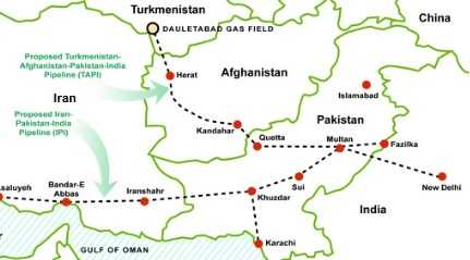 Turkmenistan-Afghanistan-Pakistan-India gas pipeline