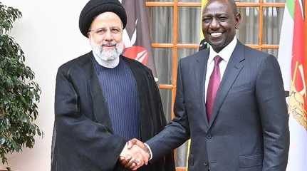 Ebrahim Raisi n William Samoei Ruto