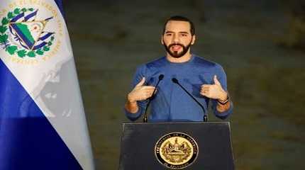 El Salvador President Nayib Bukele