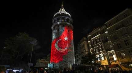 Galata Tower in Istanbul Turkey