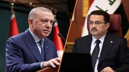 Iraqi PM Mohammed Shia’ al-Sudani n Turkish Erdogan