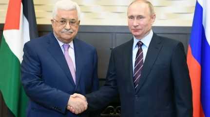 Mahmoud Abbas n Vladimir Putin