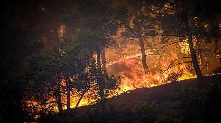 wildfires in Greece