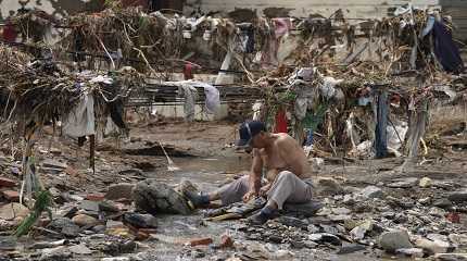 Deadly flooding in China