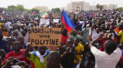 Nigerian protesters