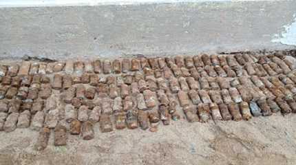 pieces of war era unexploded