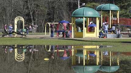 A playground at Bliss Park 