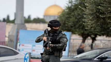 Israeli border police,.