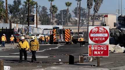 Los Angeles firefighters