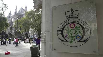 Supreme Court in London