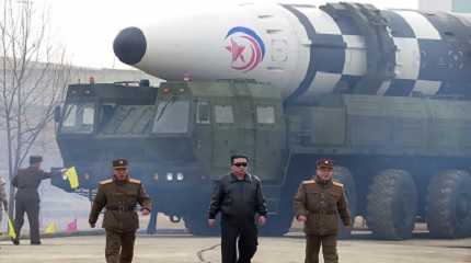 hwasong-17 intercontinental ballistic missile..