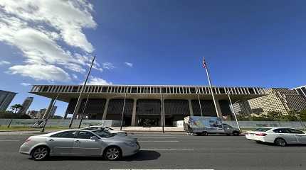 Hawaii State Capitol in Honolulu