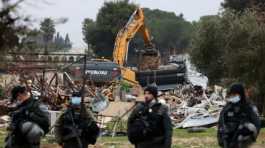  Demolition of Palestinian house in Sheikh Jarrah