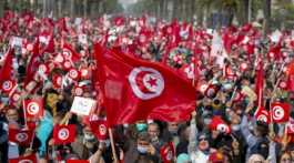  Supporters of Ennahda Movement in Tunisia