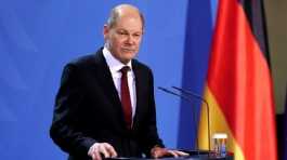  German Chancellor Olaf Scholz