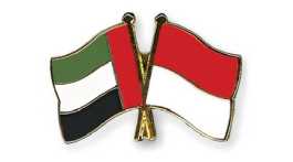 UAE Indonesia flags