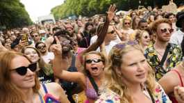 annual pride march in Berlin, Germany