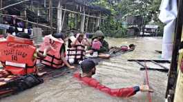 heavy rain and flood