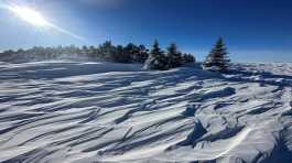 heavy snowfall in Regent