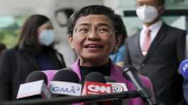 Filipino journalist Maria Ressa